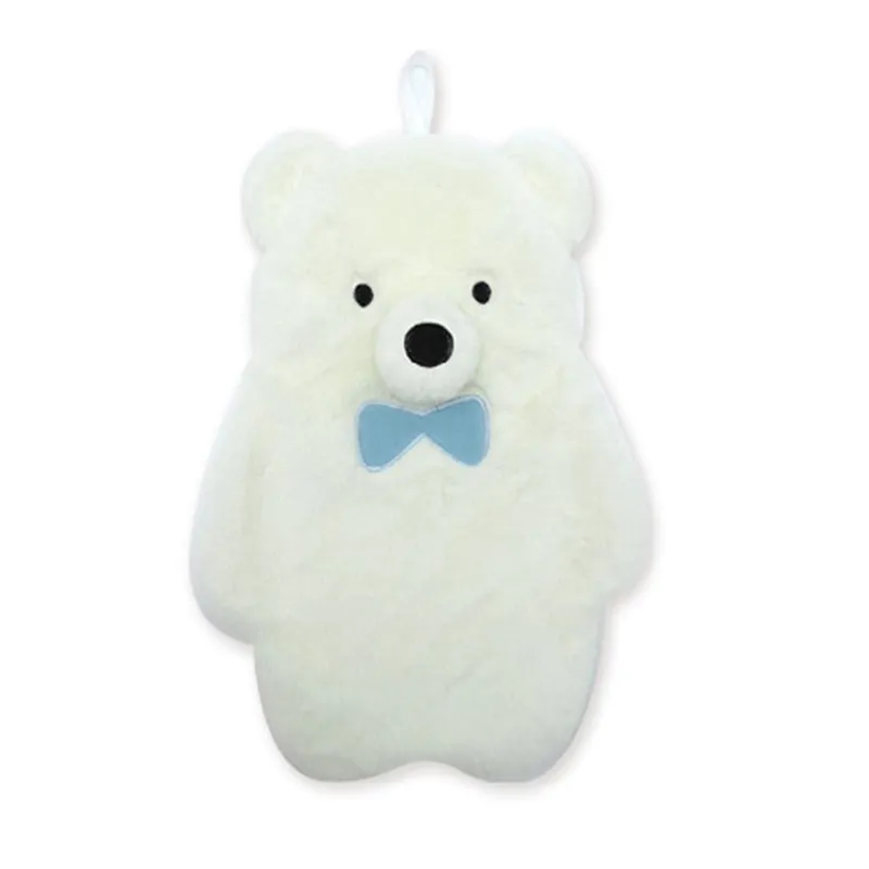 1L Hot Water Bottle with Plush Cover - Polar Bear XWARM89