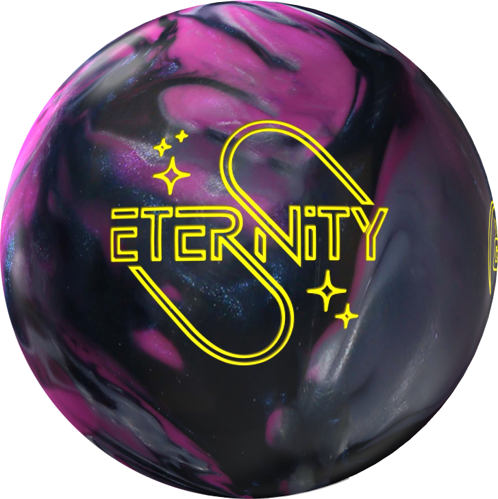 900 Global Eternity Pearl Bowling Ball Neon Purple/Black/Silver