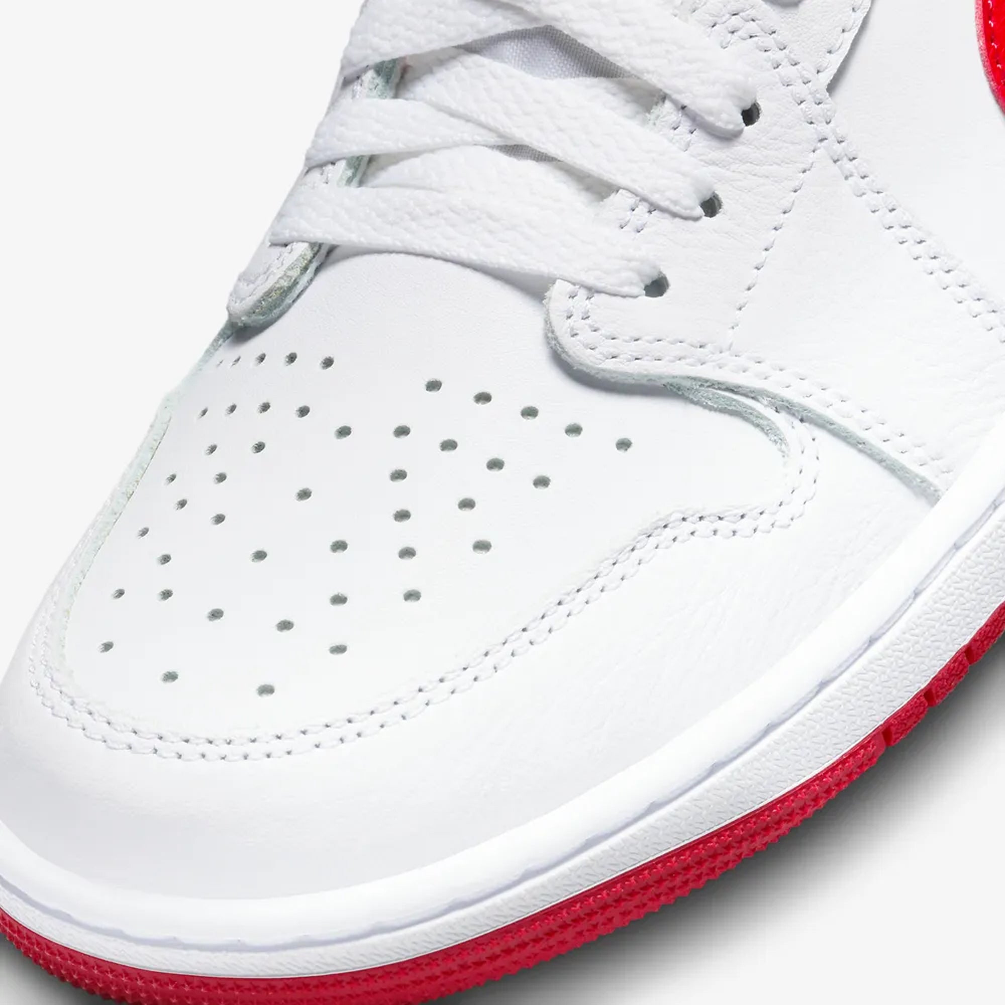 AIR JORDAN 1 LOW OG 'WHITE/RED'