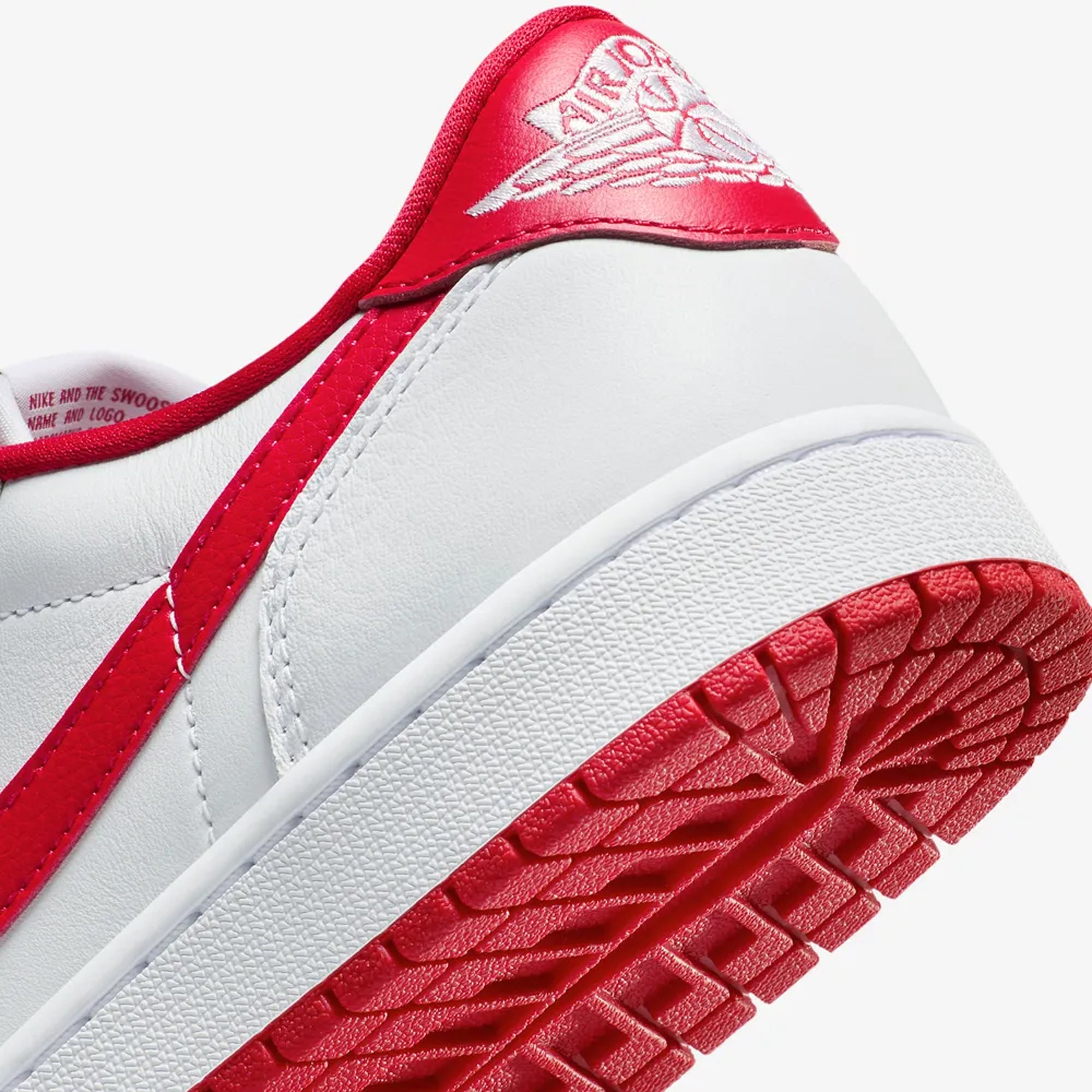 AIR JORDAN 1 LOW OG 'WHITE/RED'