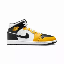 AIR JORDAN 1 MID 'YELLOW OCHRE/BLACK-WHITE-YELLOW OCHRE'