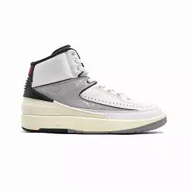 AIR JORDAN 2 RETRO 'WHITE/FIRE RED-BLACK-SAIL'