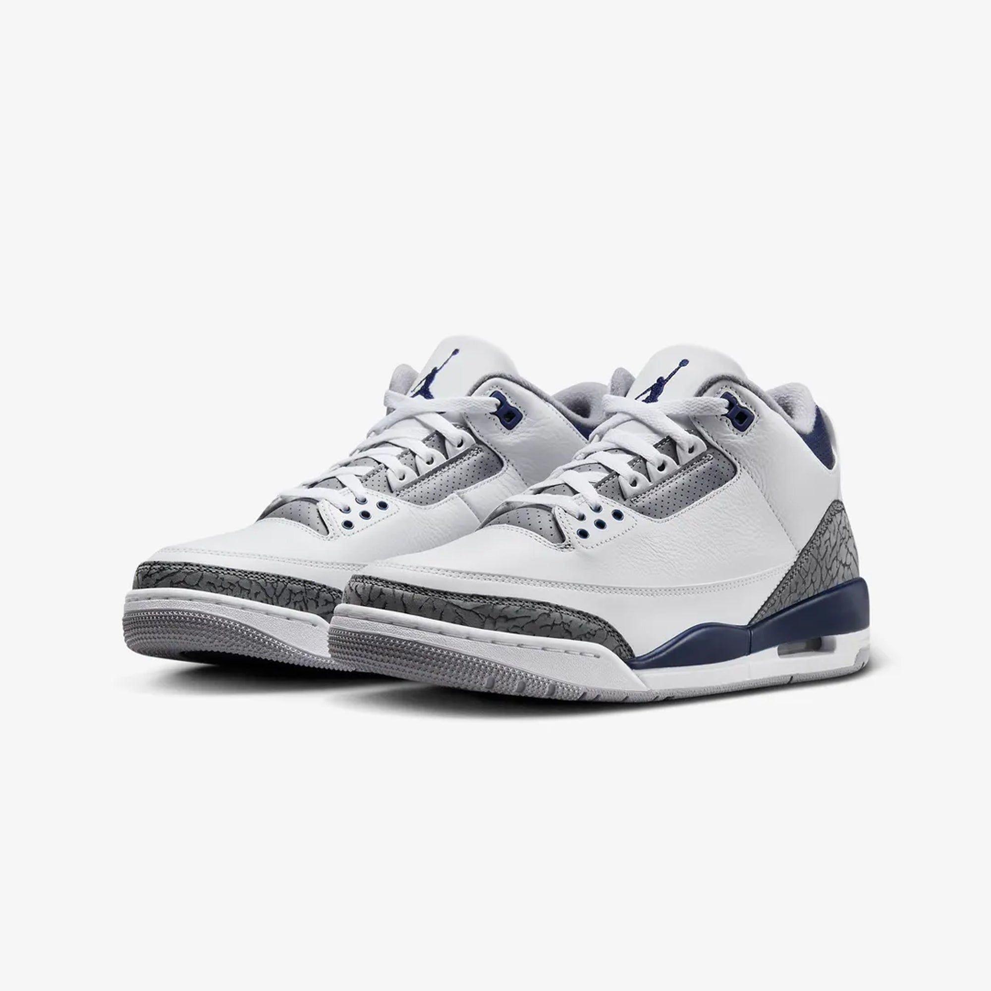 AIR JORDAN 3 RETRO 'WHITE/MIDNIGHT NAVY-CEMENT GREY-BLACK'