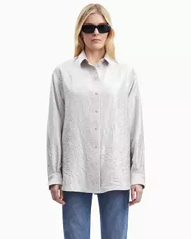 ALFRIDA SHIRT 15034 / WARM SILVER