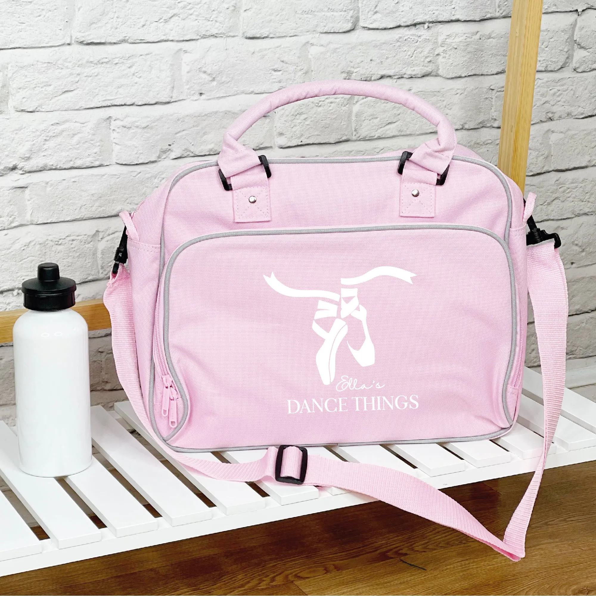 Ballet Shoes Personalised Dance Bag