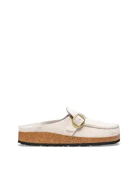 Birkenstock Buckley Corduroy Narrow Fit Antique White