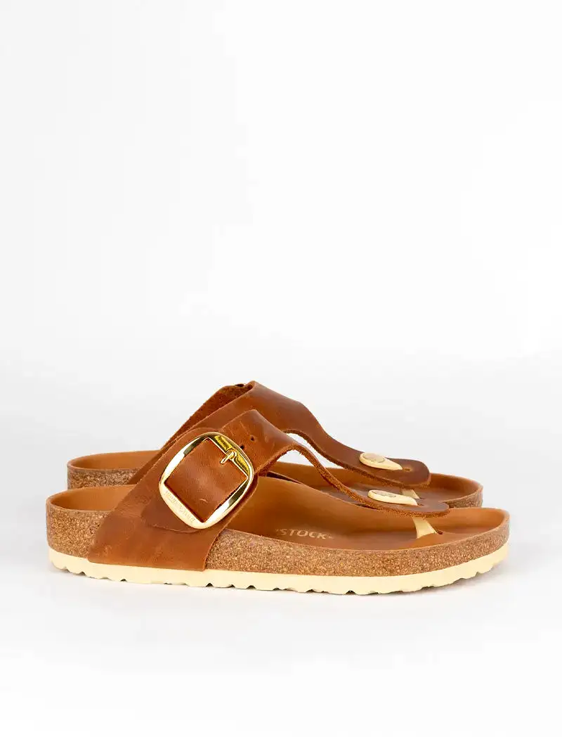 Birkenstock Gizeh Big Buckle Sandal Cognac