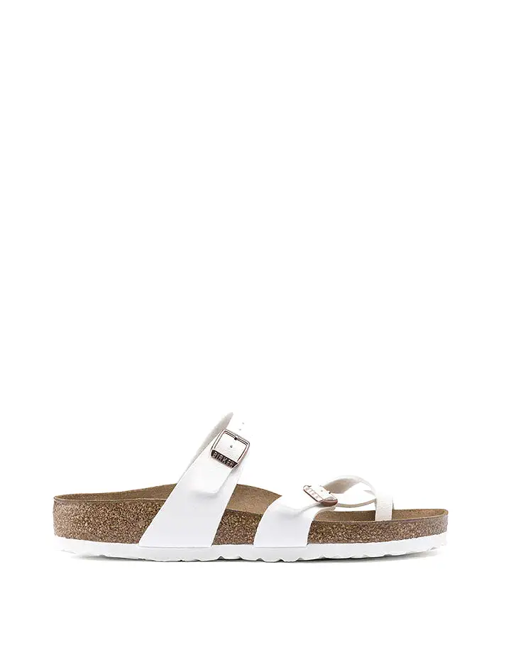 Birkenstock Mayari Birko-Flor Narrow Sandal White