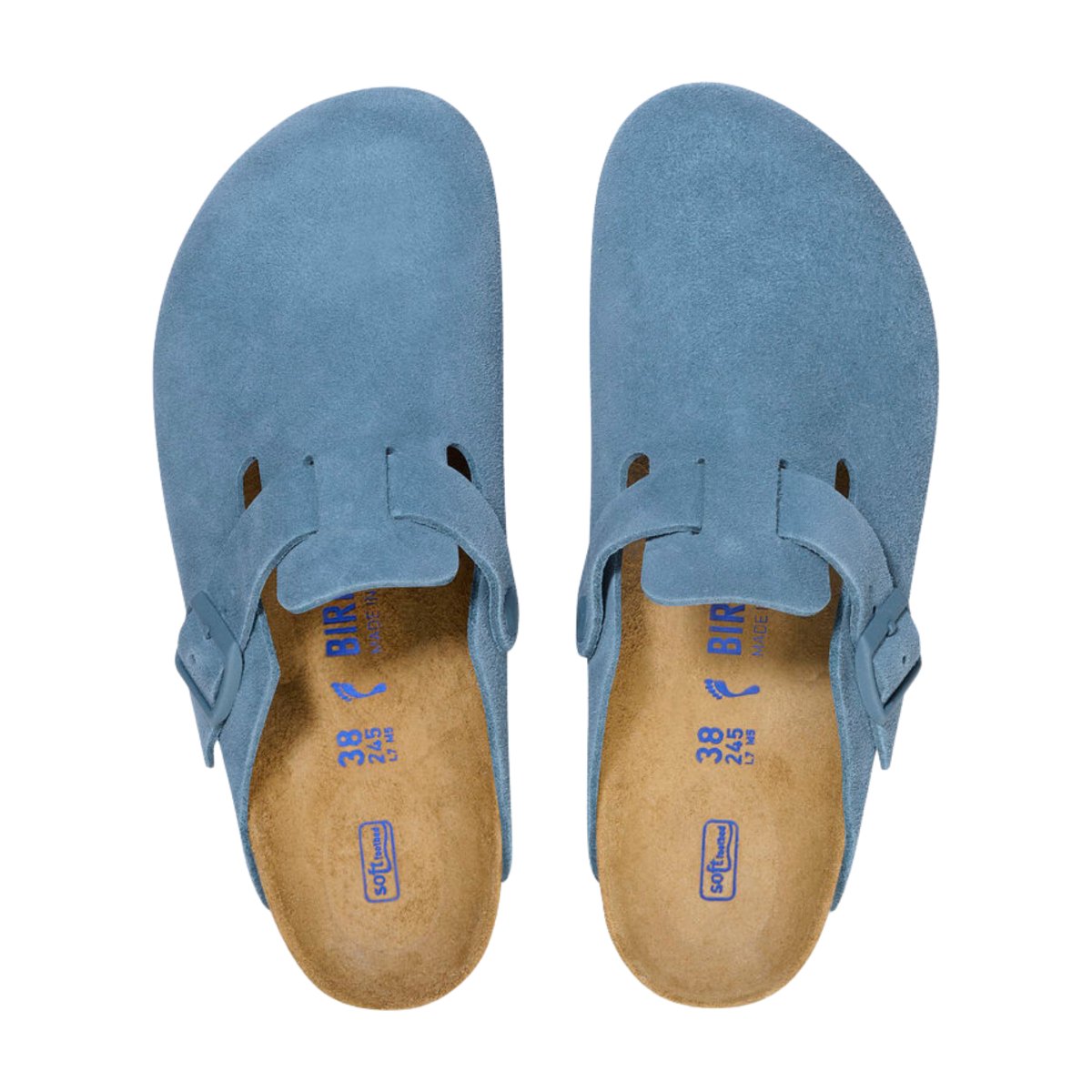 Birkenstock Men's Boston Elemental Blue