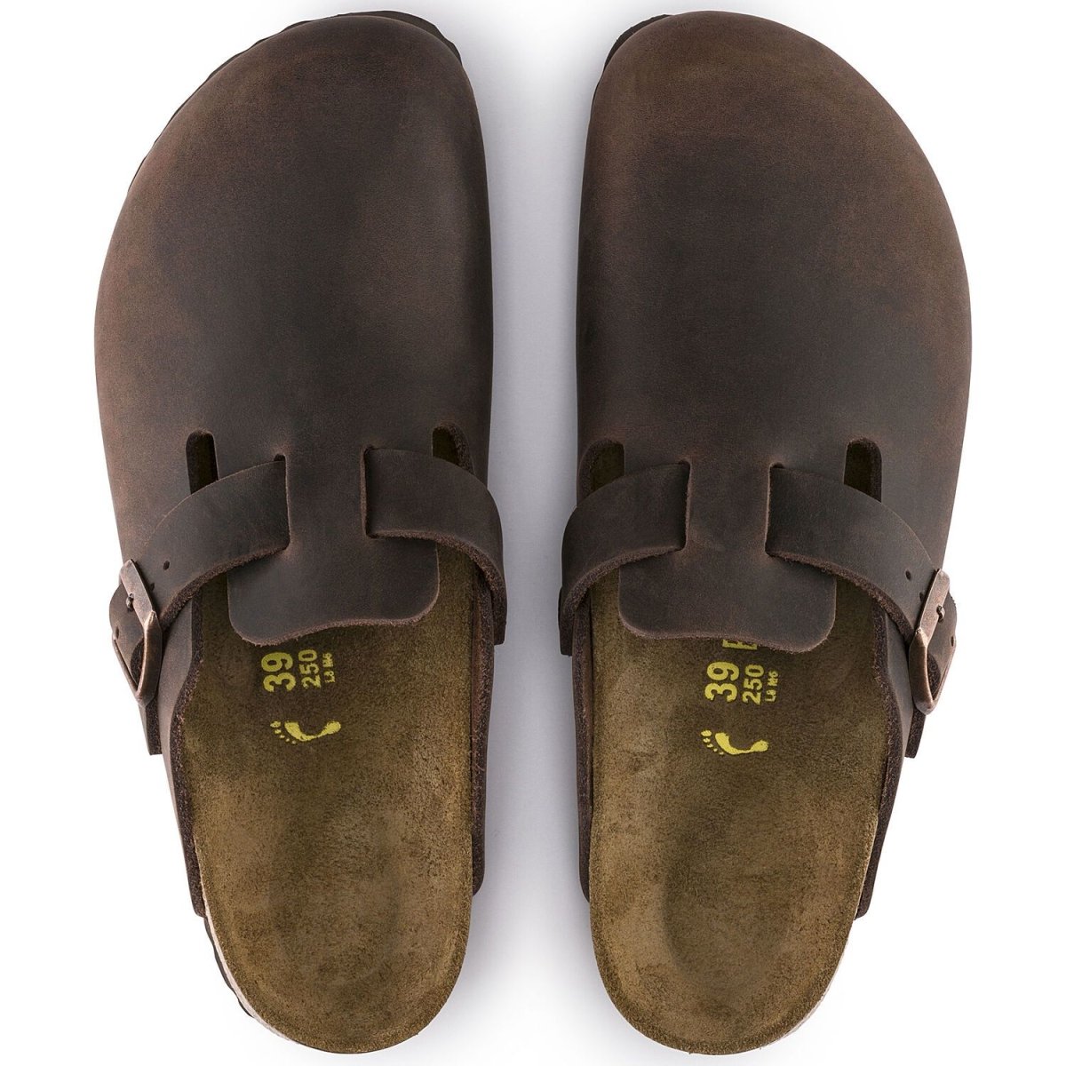 Birkenstock Men's Boston Habana Oiled Leather Habana (Men's Oversizes Available)