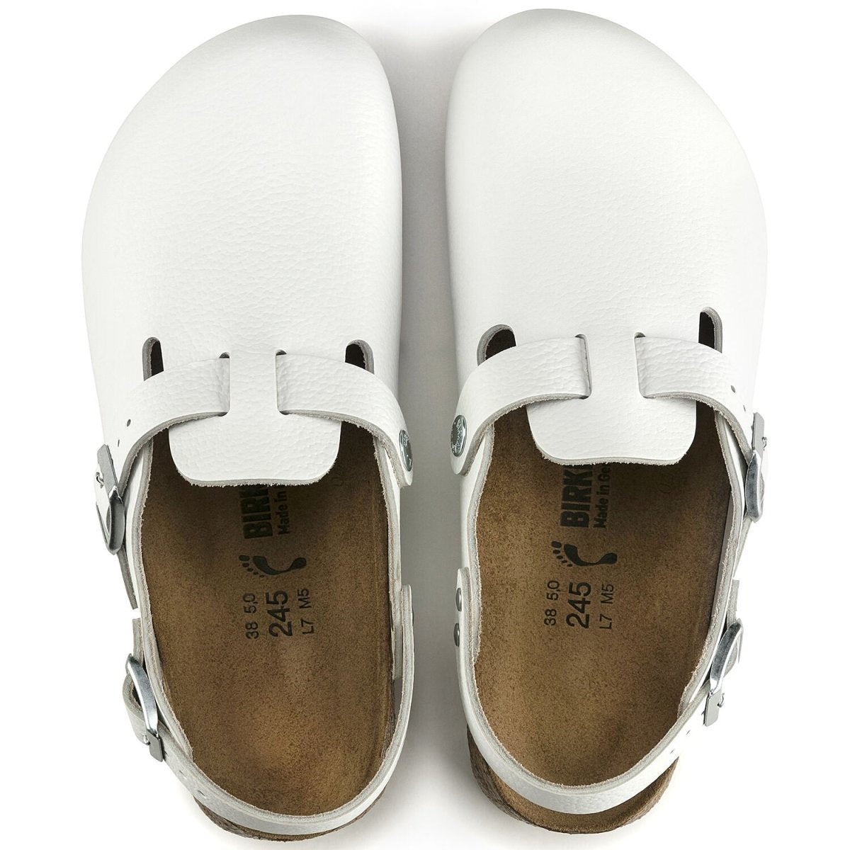 Birkenstock Men's Tokio Supergrip White Leather