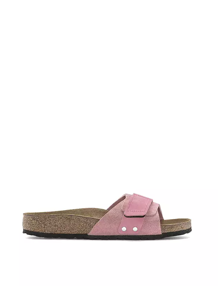 Birkenstock Oita Suede Sandal Narrow Candy Pink