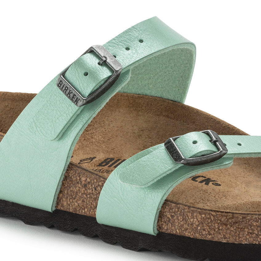 'Birkenstock USA' Women's Mayari Birko-Flor Sandal - Graceful Matcha