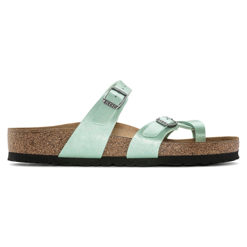 'Birkenstock USA' Women's Mayari Birko-Flor Sandal - Graceful Matcha