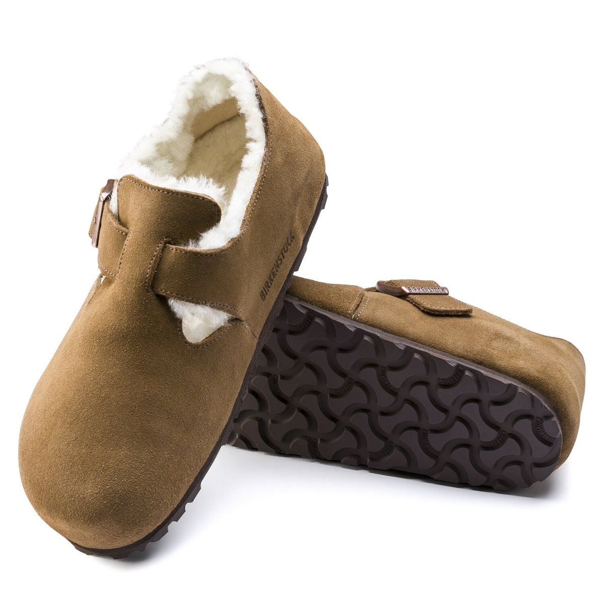 Birkenstock Women's London Shearling Shearling Tea