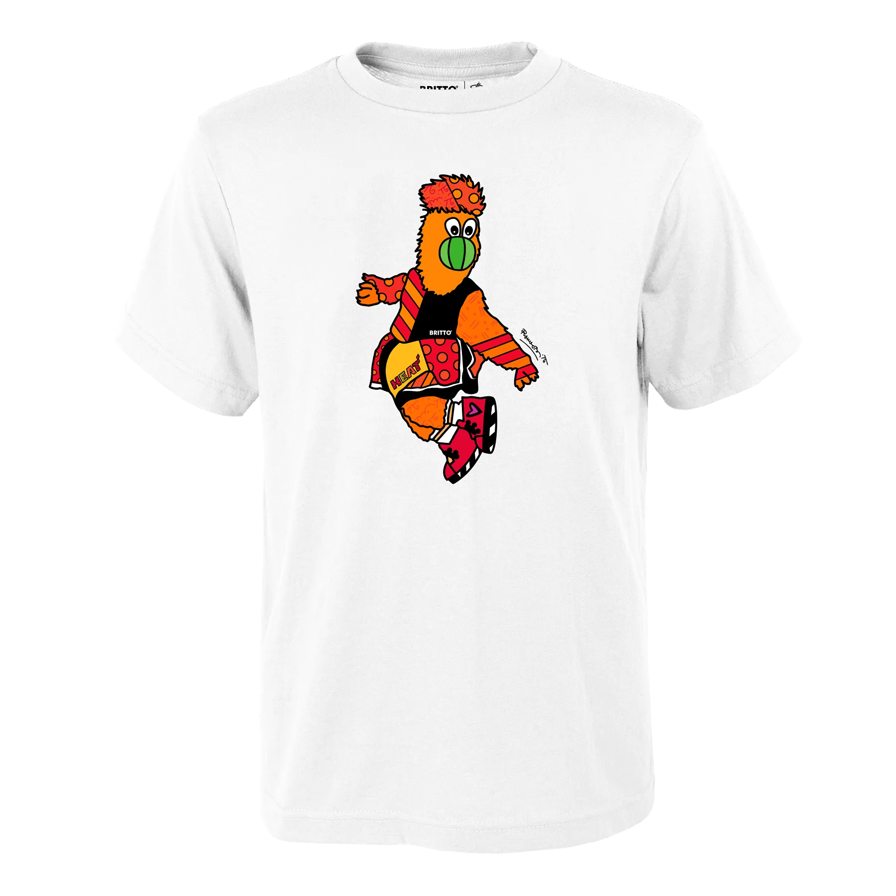 Britto x HEAT Burnie Kids Tee