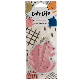 Cat's Life Strawberry Scented Air Freshener AIRF136