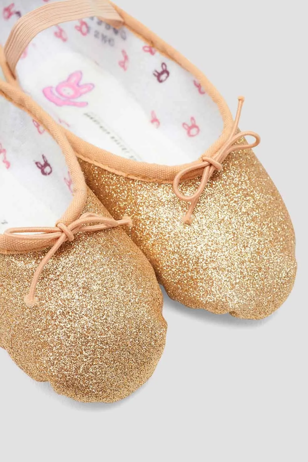 Childrens Glitterdust Ballet Shoes