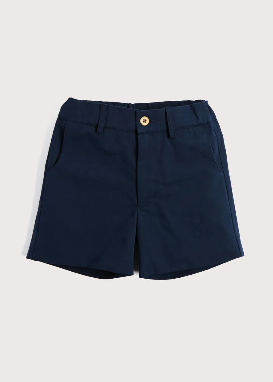 Classic Smart Shorts in Navy (4-10yrs)