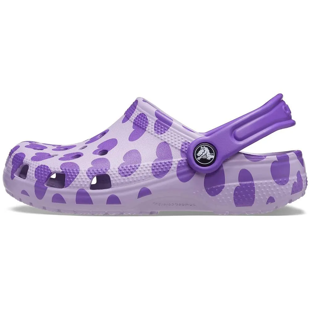 CROCS Junior Classic Easy Icon Clog (Lavender)