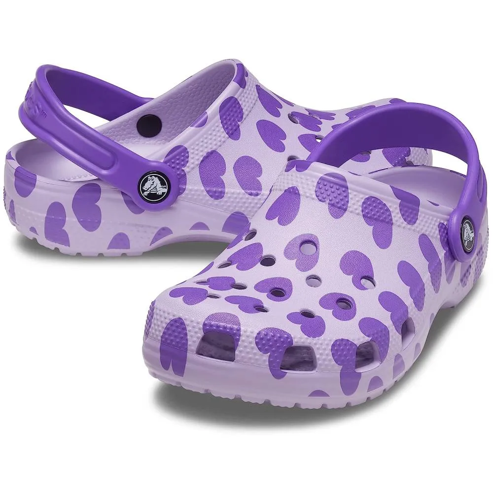 CROCS Junior Classic Easy Icon Clog (Lavender)