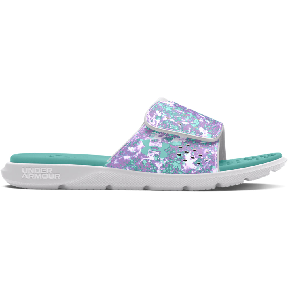 Girls' Under Armour Youth Ignite Pro Graphic Slide Sandal