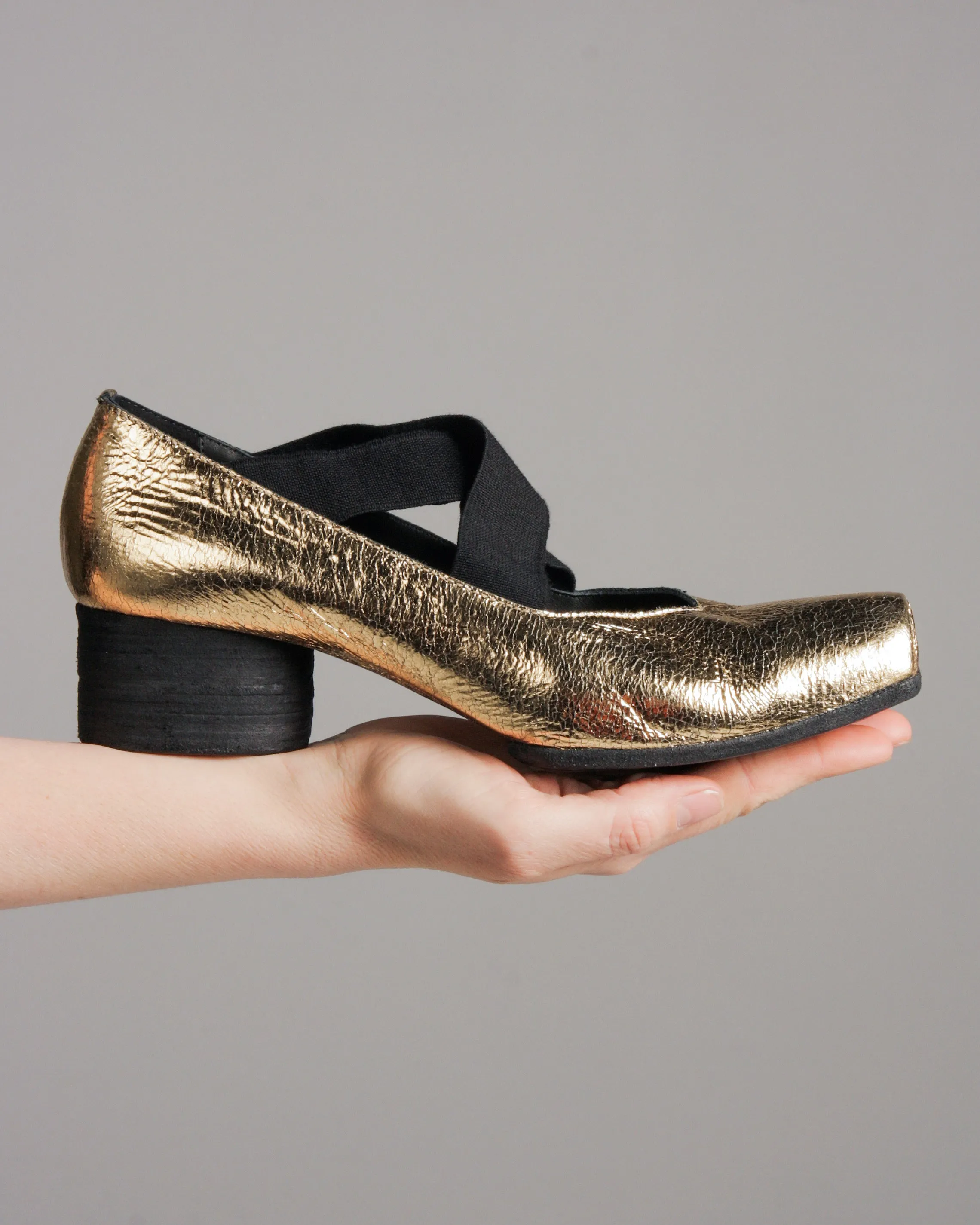 Gold Ballet Shoes