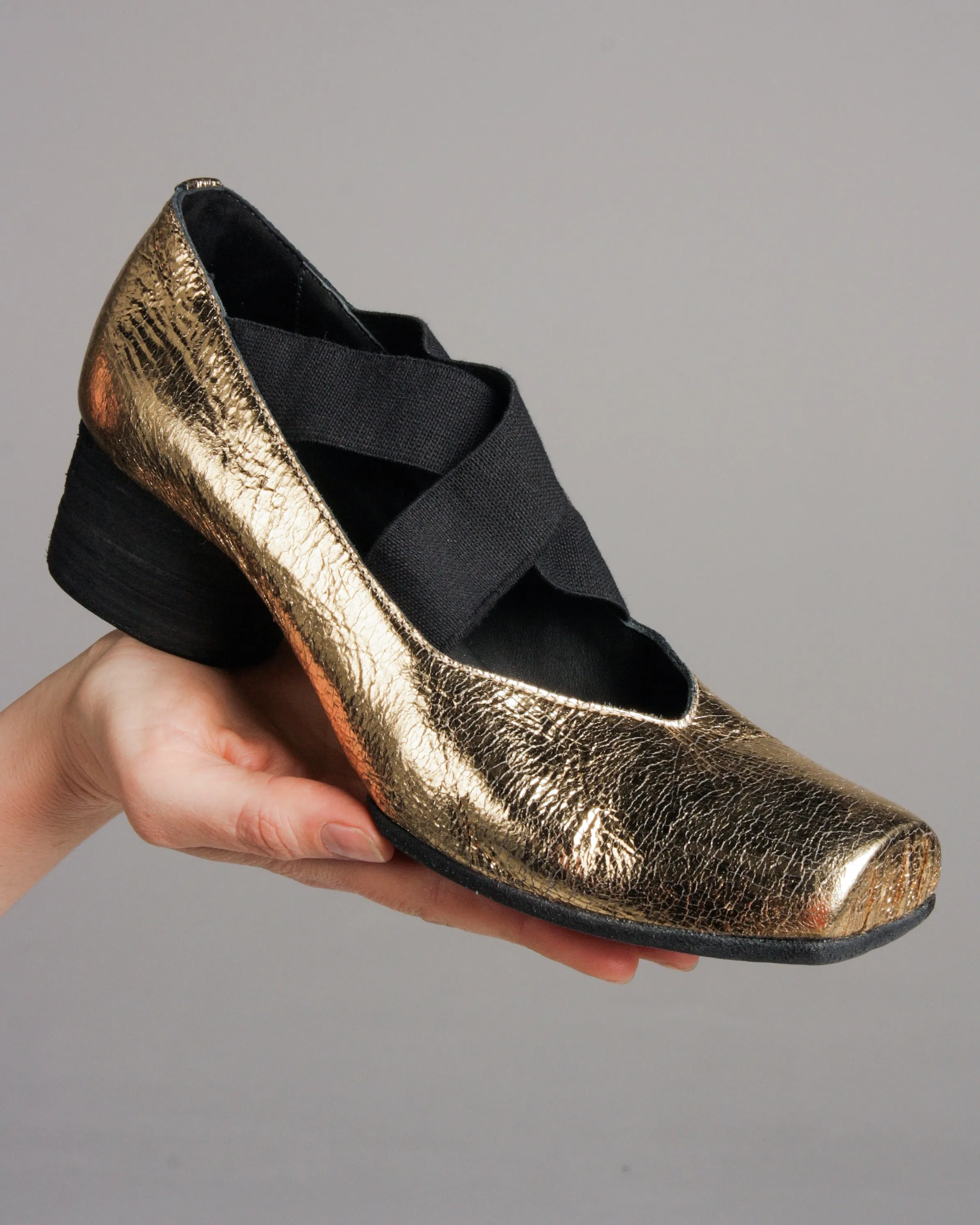 Gold Ballet Shoes