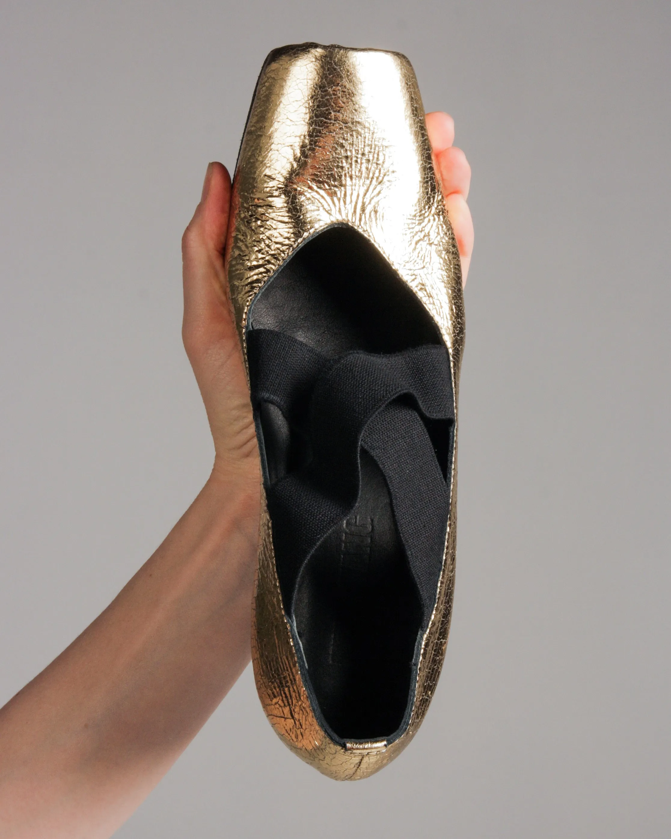 Gold Ballet Shoes