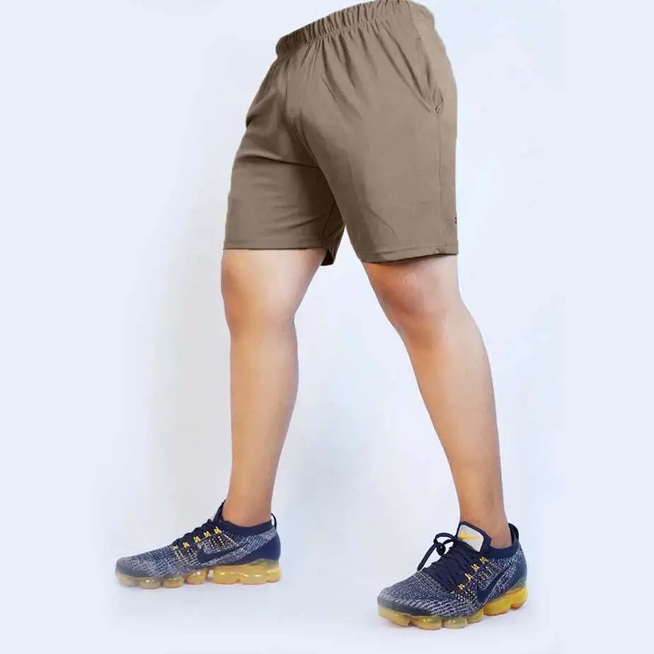 GymX Coffee Beige Shorts : Aesthetics Series- Sale