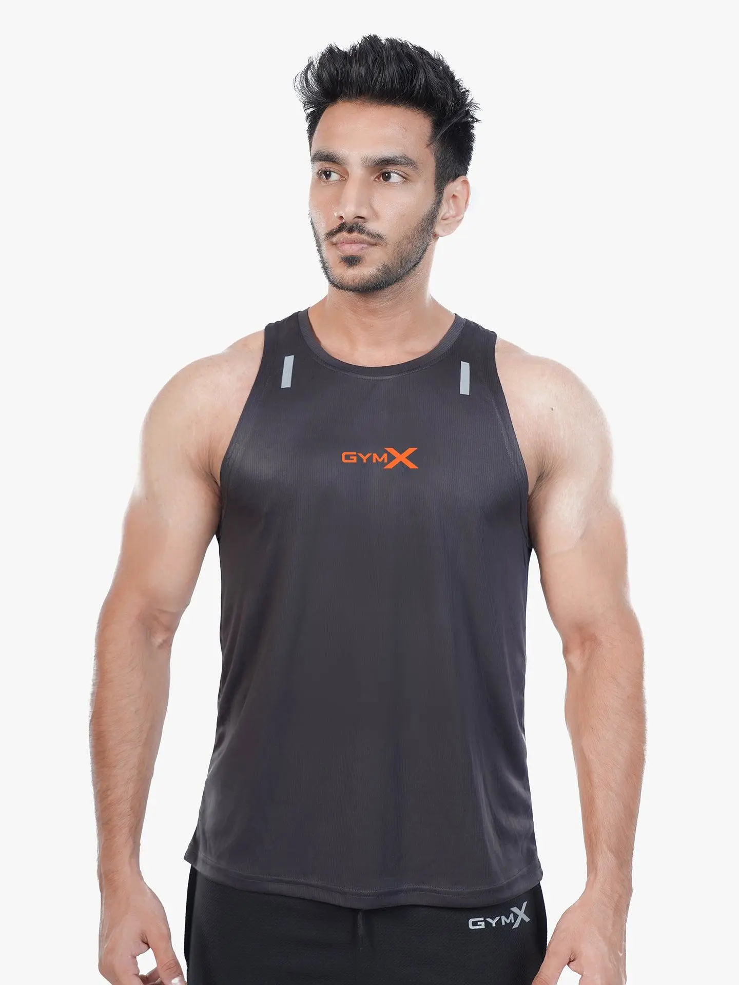 GymX Ultra Lite Tank: Bullet Grey - Sale