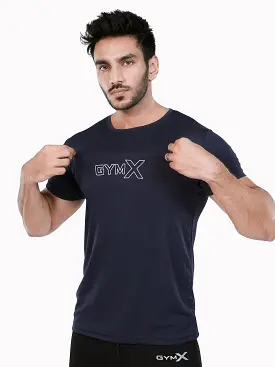 GymX Ultra Lite Tee: Intense Blue - Sale