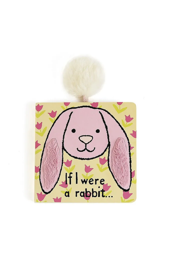 If I Were a Rabbit Board Book (Pink)