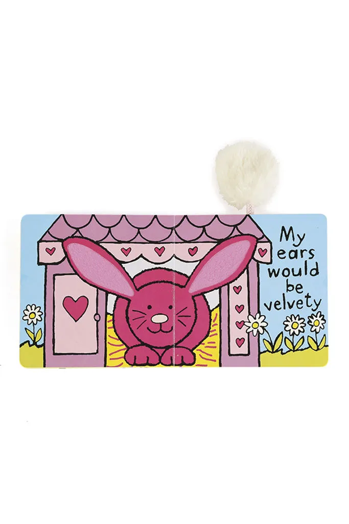 If I Were a Rabbit Board Book (Pink)