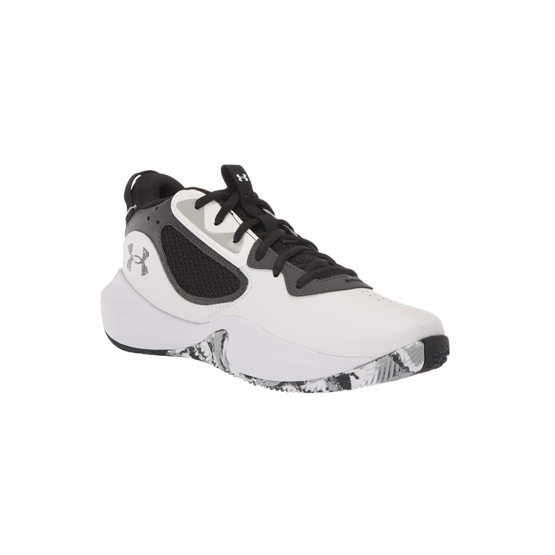 Kid's Grade School Lockdown 6 White/Black/Black