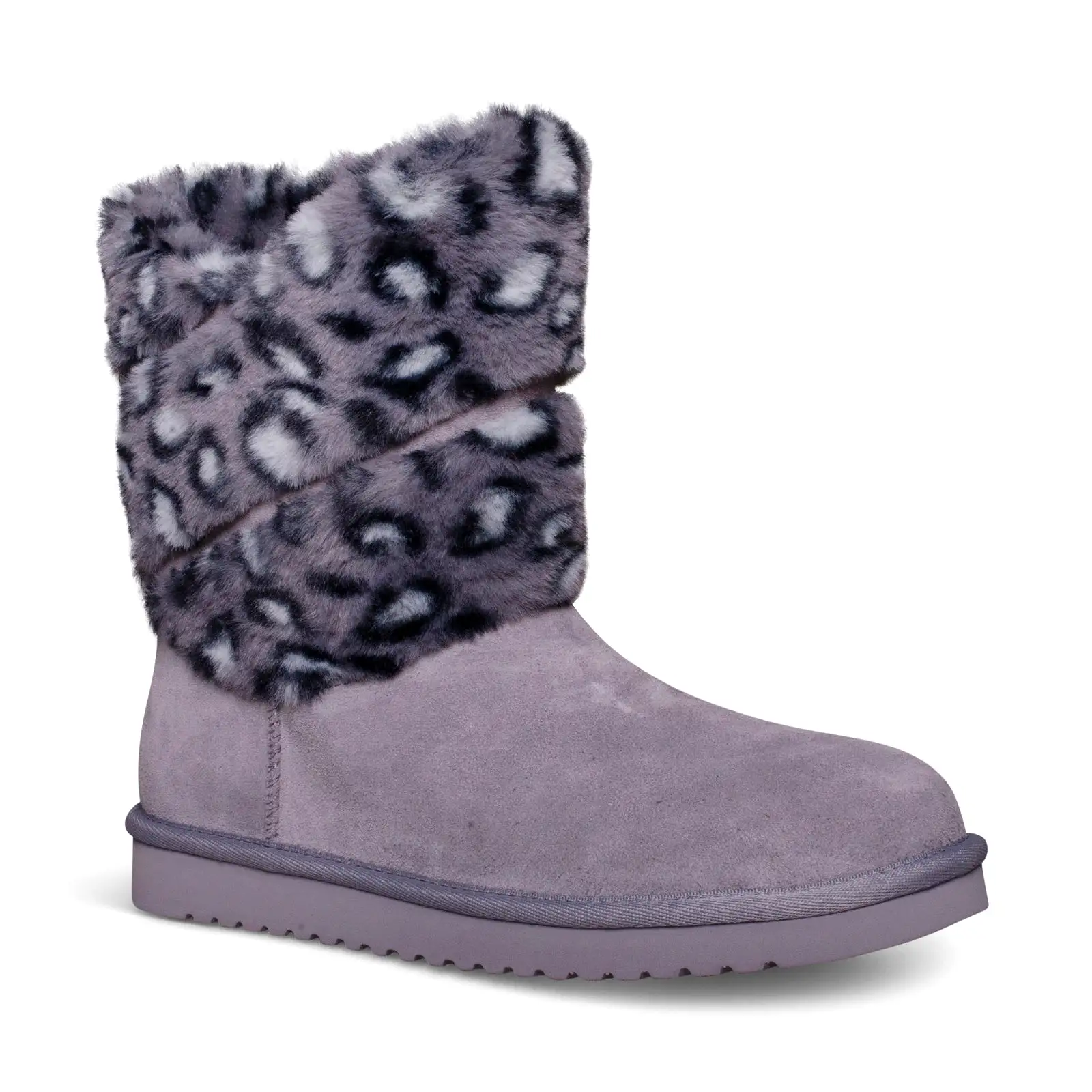 Koolaburra By UGG Dezi Short Leopard Pebble Boots - Women's