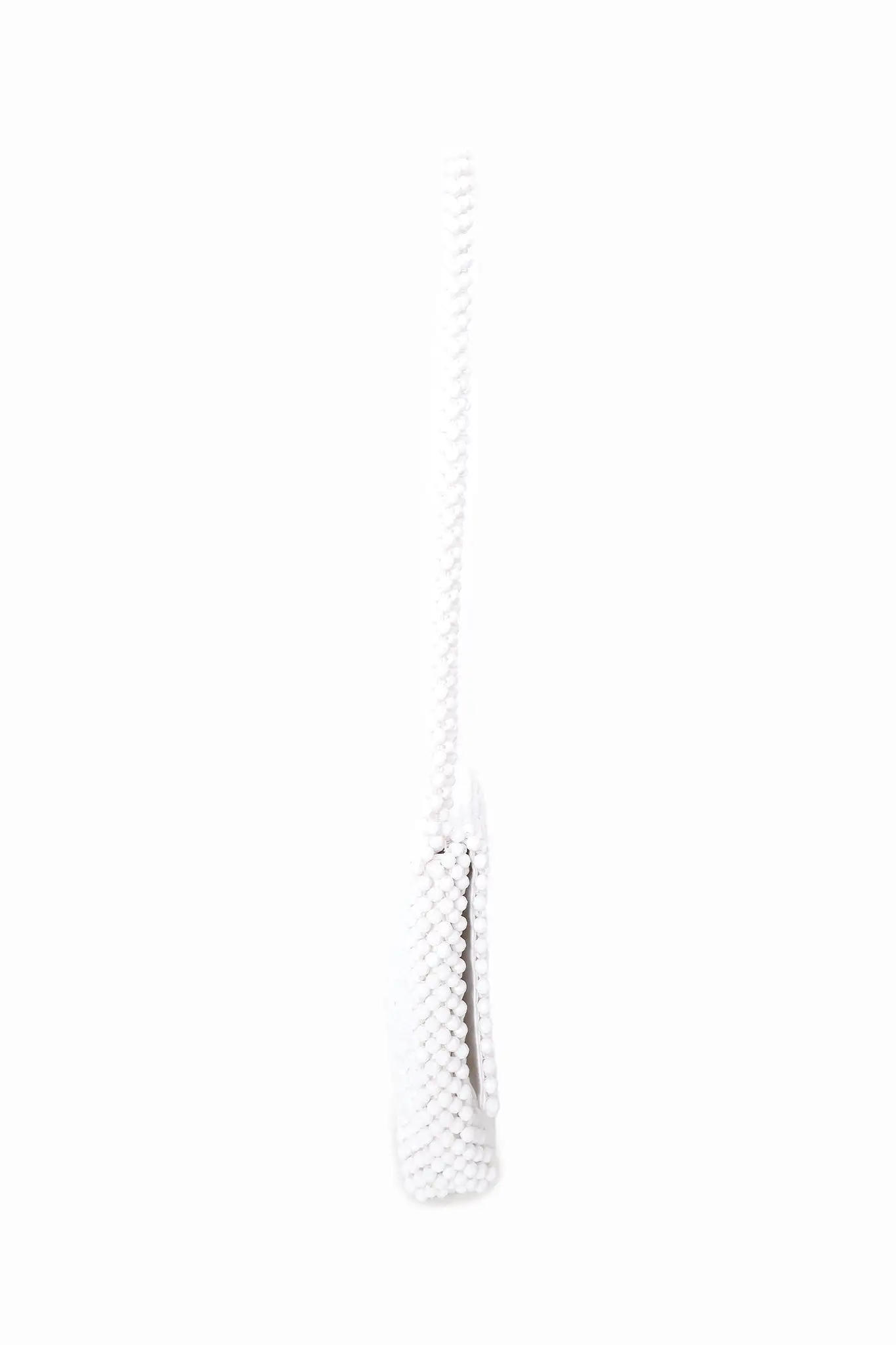 Loeffler Randall White Beaded Crossbody