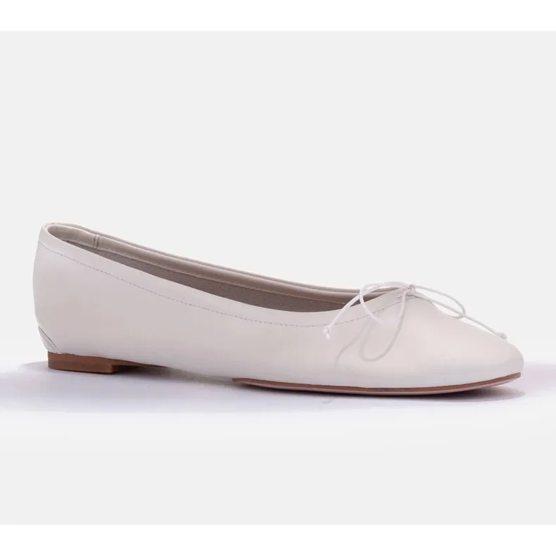 Marco Shoes Passo ballet shoes white