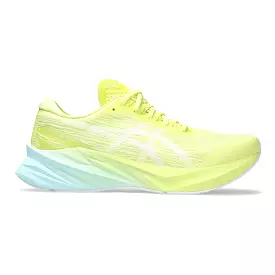 Men's Asics Novablast 3, Glow Yellow/White, 13 D Medium