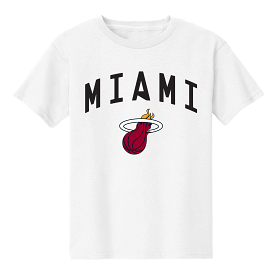 Miami HEAT Youth White Tee