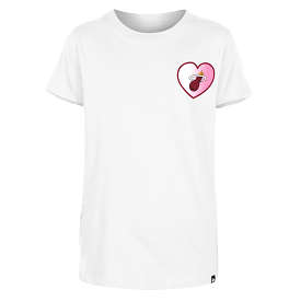 New Era Miami HEAT Girls Heart Tee