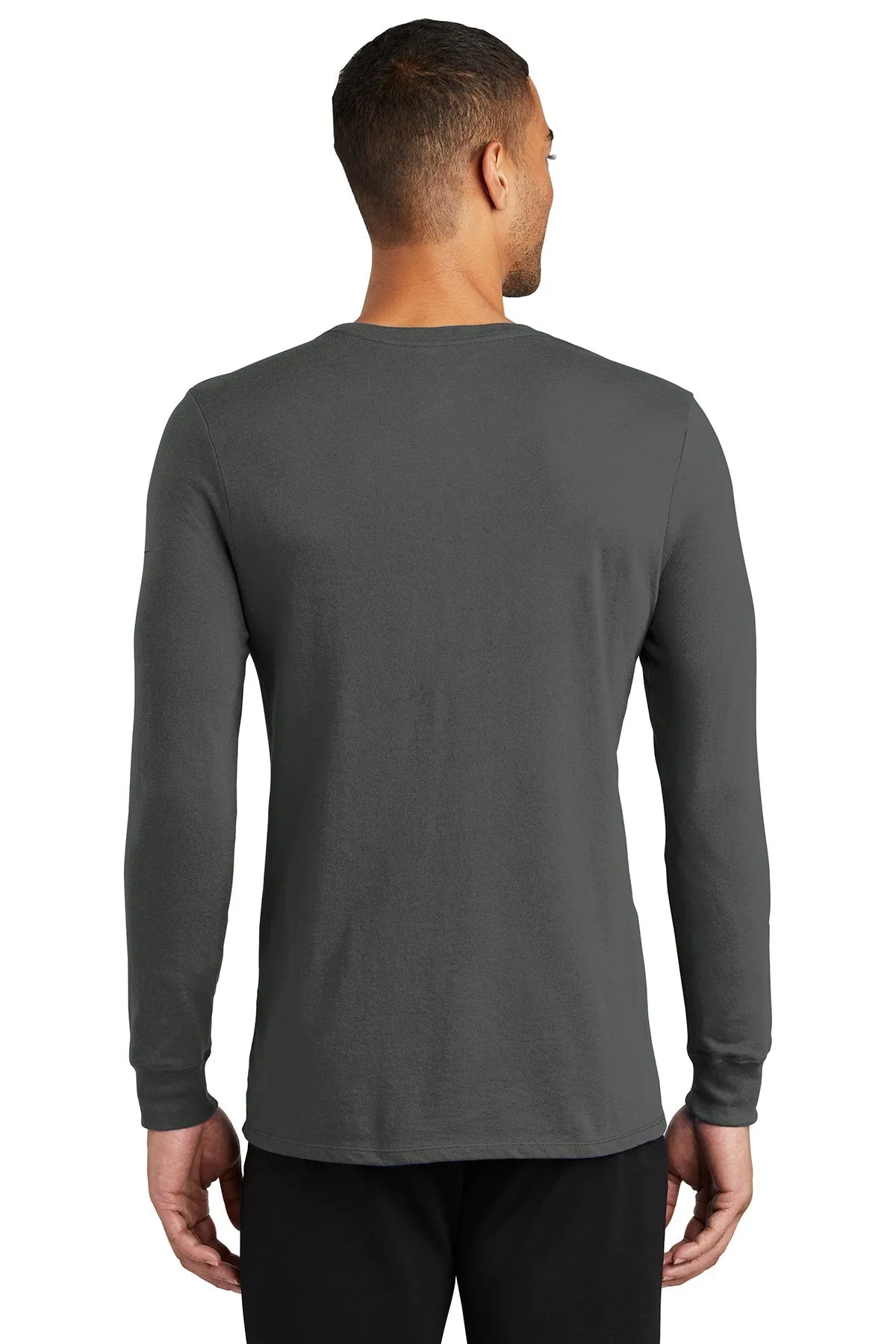 Nike Dri-FIT Long Sleeve Custom Tees, Anthracite