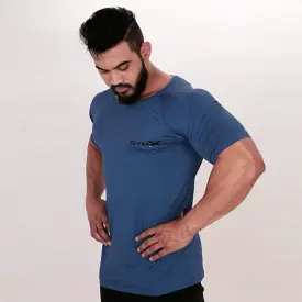 Ocean Blue Scoop Tee (Flex Dry Fit)- Sale