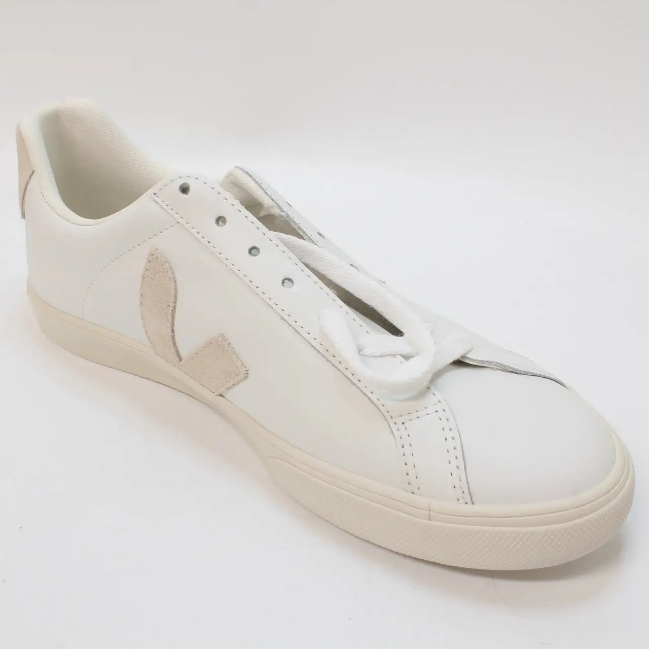 Odd Sizes - Veja Esplar Extra White Sable F - UK Sizes Right 7/ Left 6