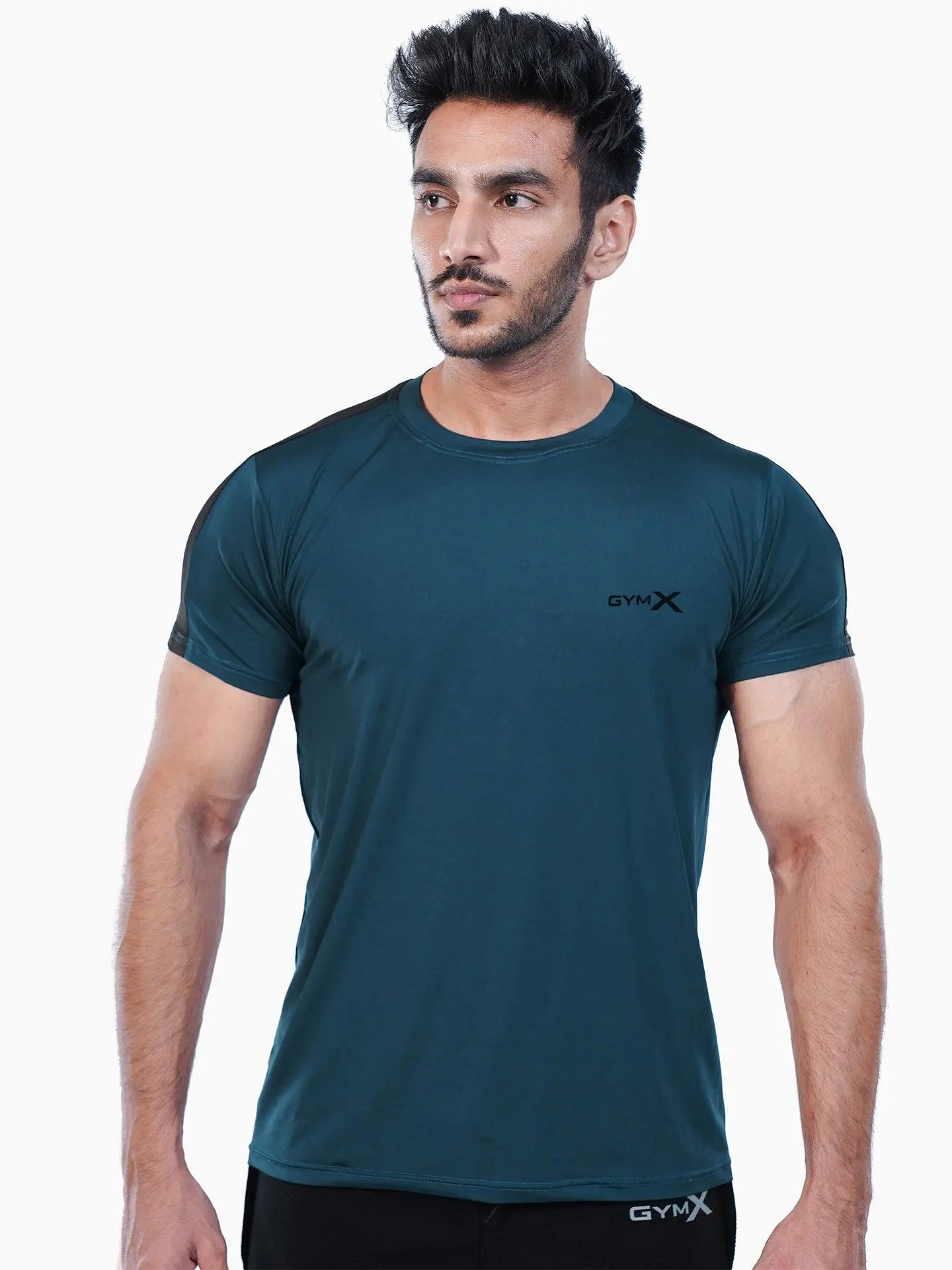 Oracle Blue GymX Panel Tee