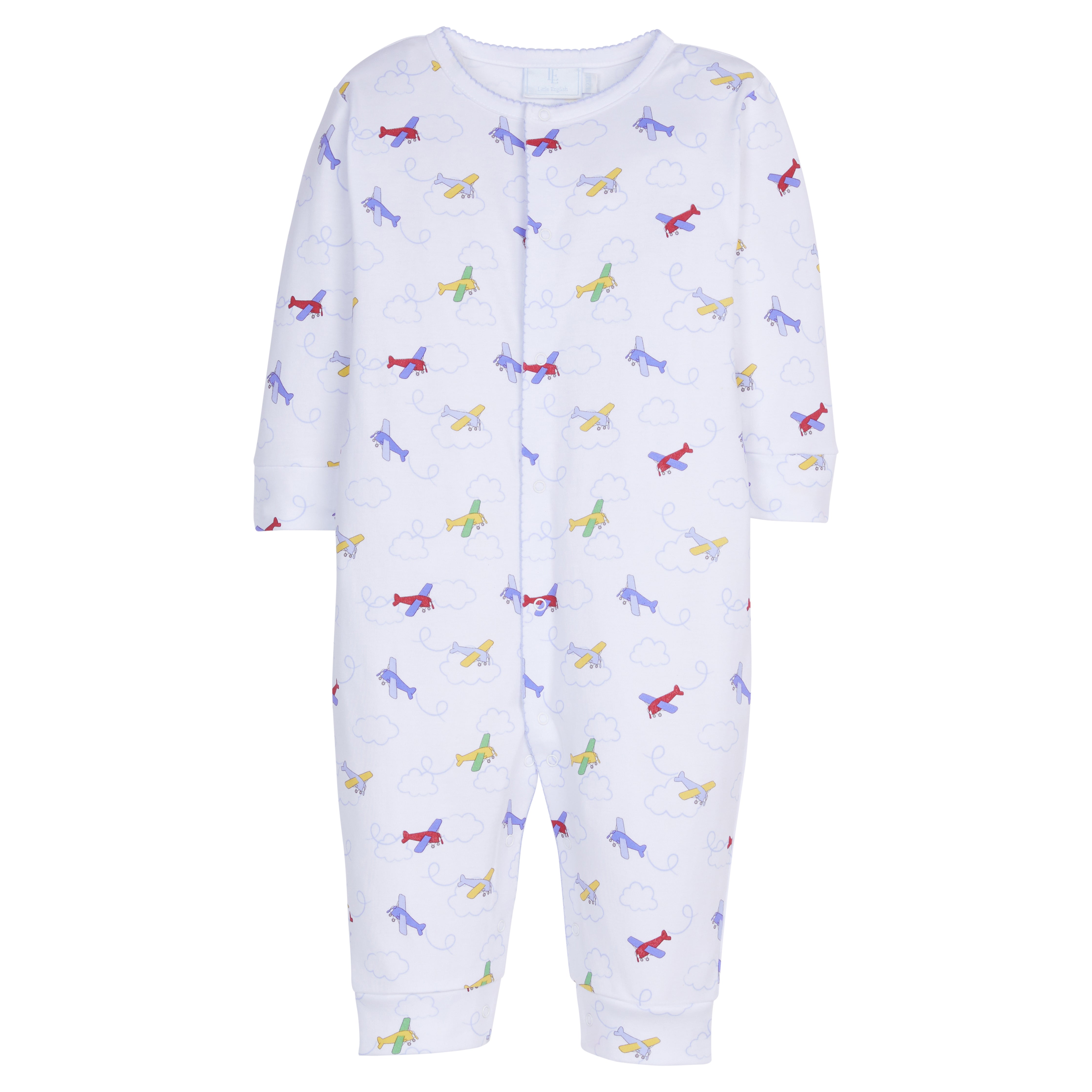 Printed Romper - Airplanes