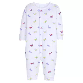 Printed Romper - Airplanes