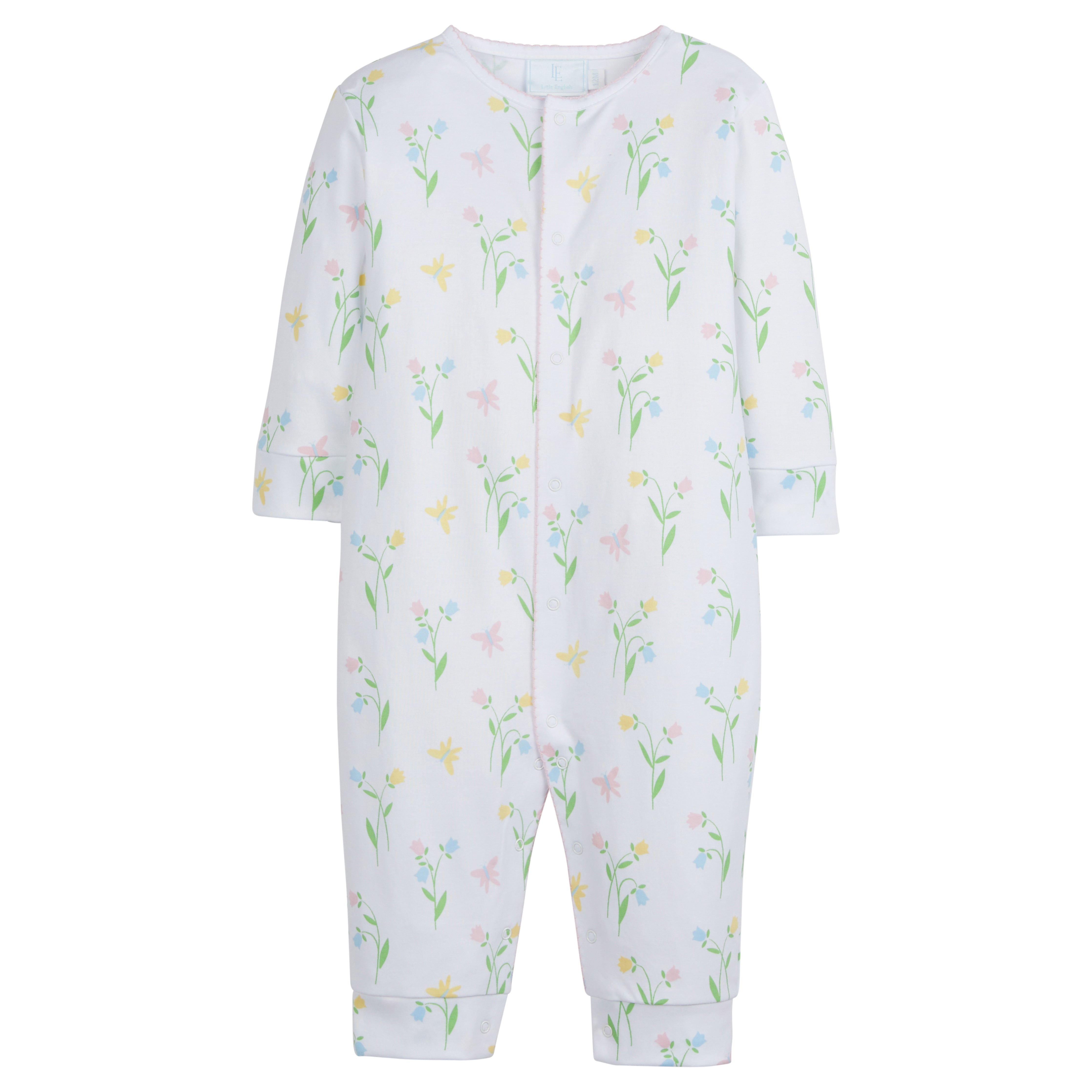 Printed Romper - Butterfly Garden