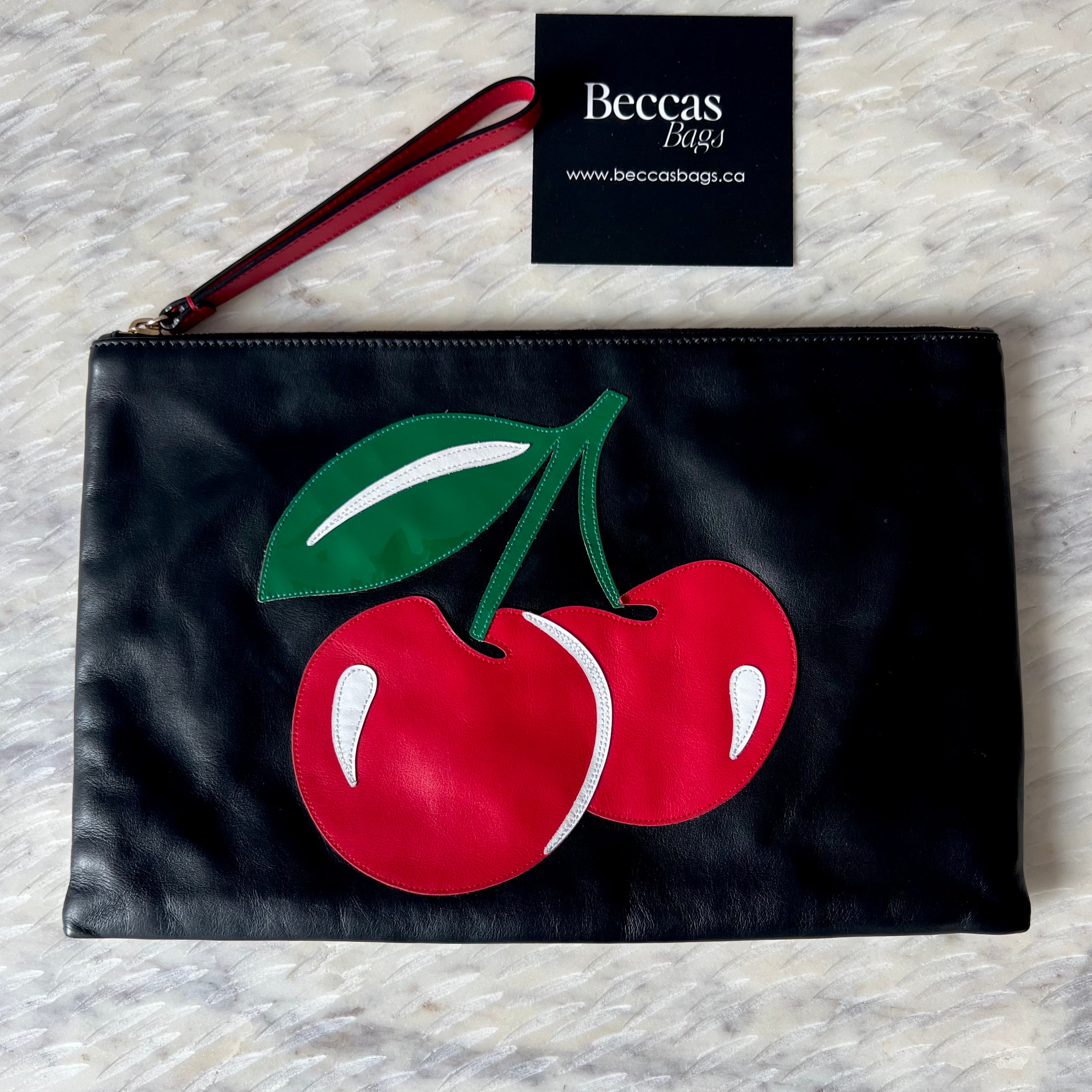 Red Valentino Cherry Clutch