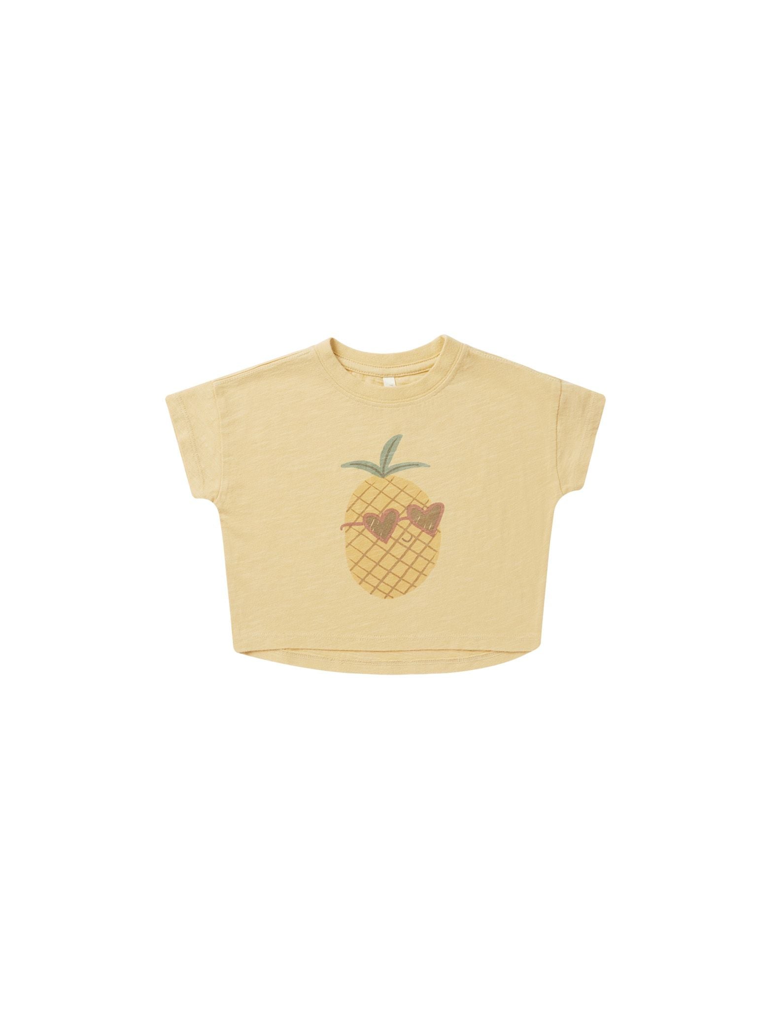 Rylee & Cru - Pineapple Boxy Tee